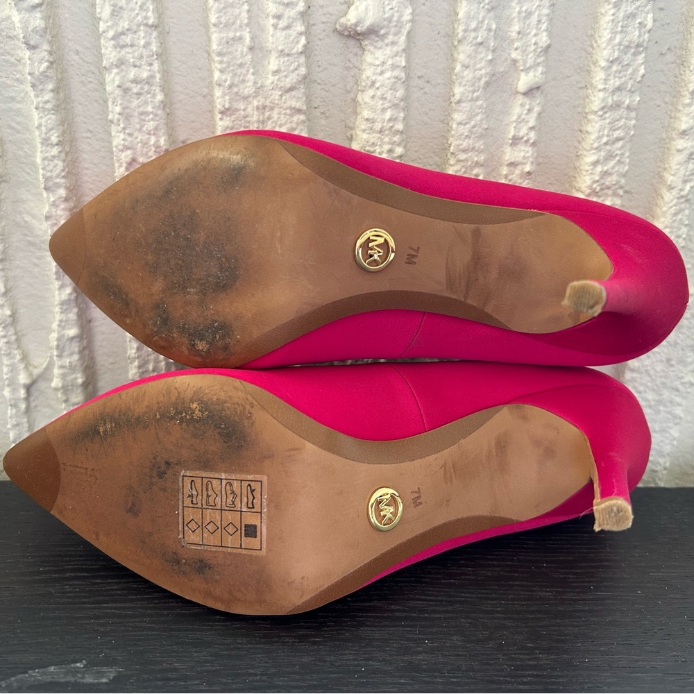 Michael Kors Hot Pink Stiletto Pumps size 7 - Picture 10 of 10